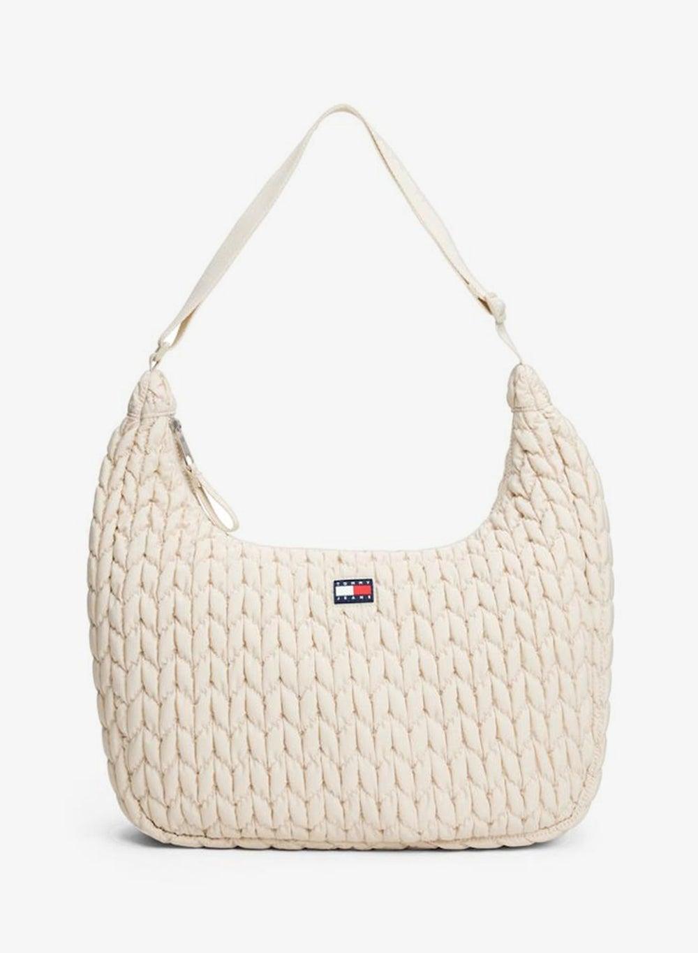 TOMMY JEANS Quilted Elegance: Women's Logo Crossbody Bag - Image 1