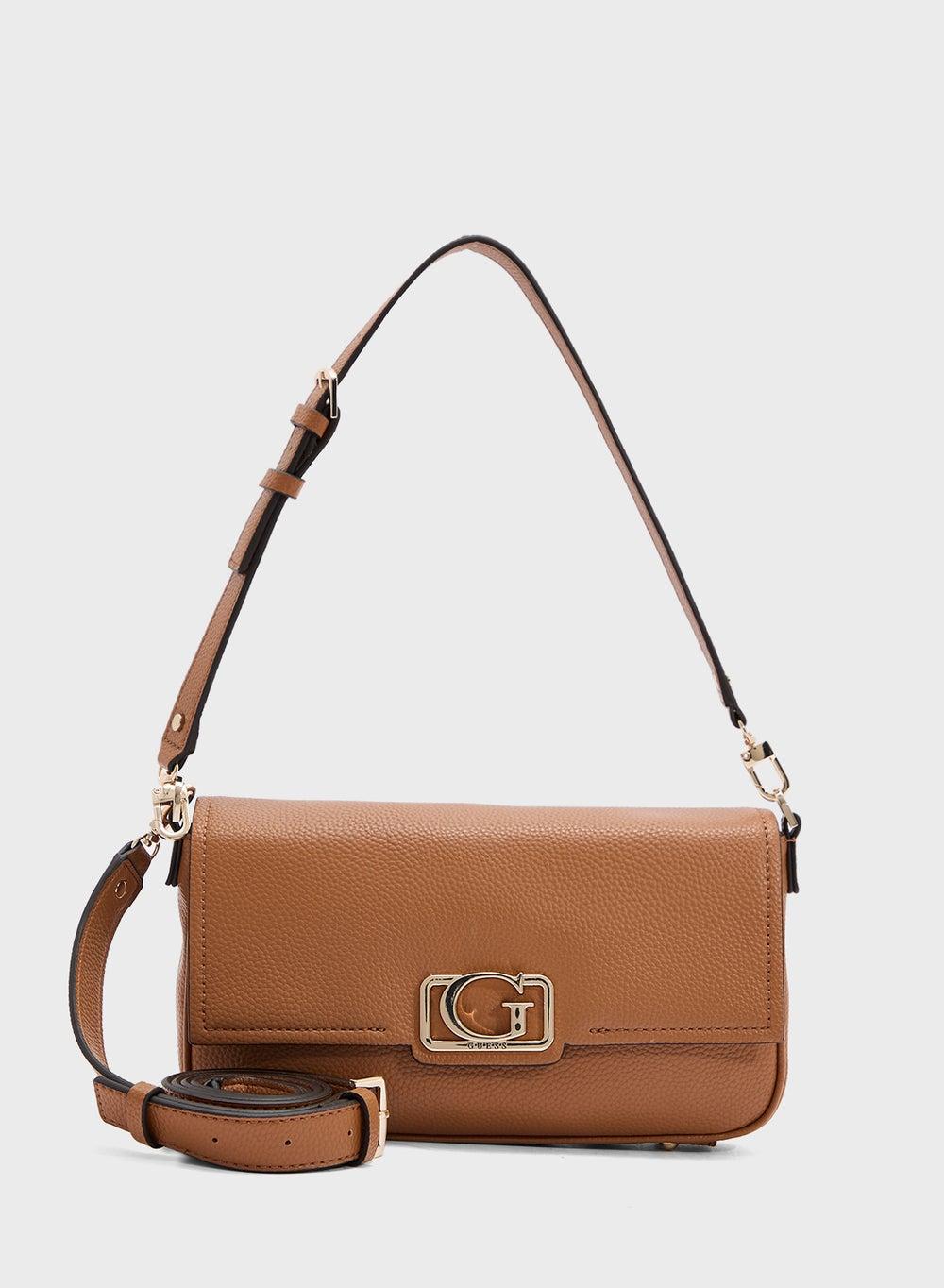 GUESS Circe Elegance: Chic Flap Shoulder Bag - Image 1