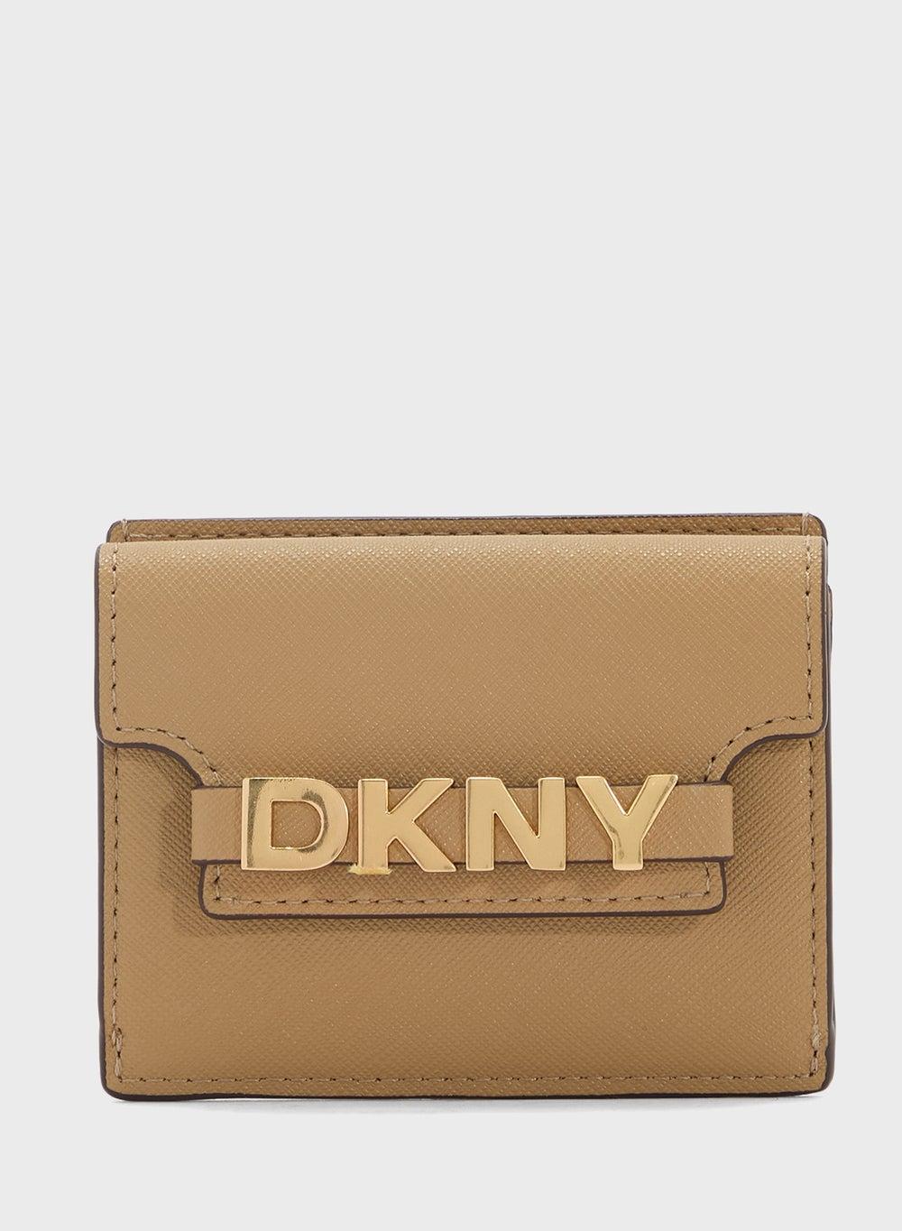 DKNY Avril Logo Small Wallet - Timeless Black Elegance - Image 1