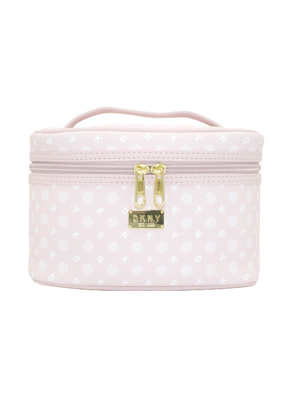 DKNY MADEMOISELLE Legacy Train Case: Chic Cosmetic Travel Companion - Image 1