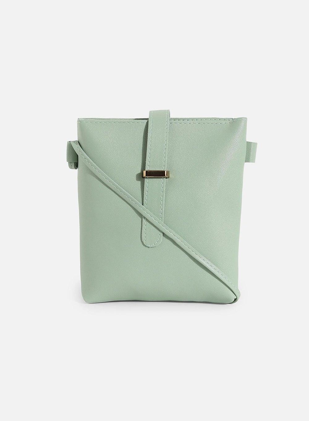 Haute Sauce Daisy English Green Elegance Crossbody Bag - Image 1