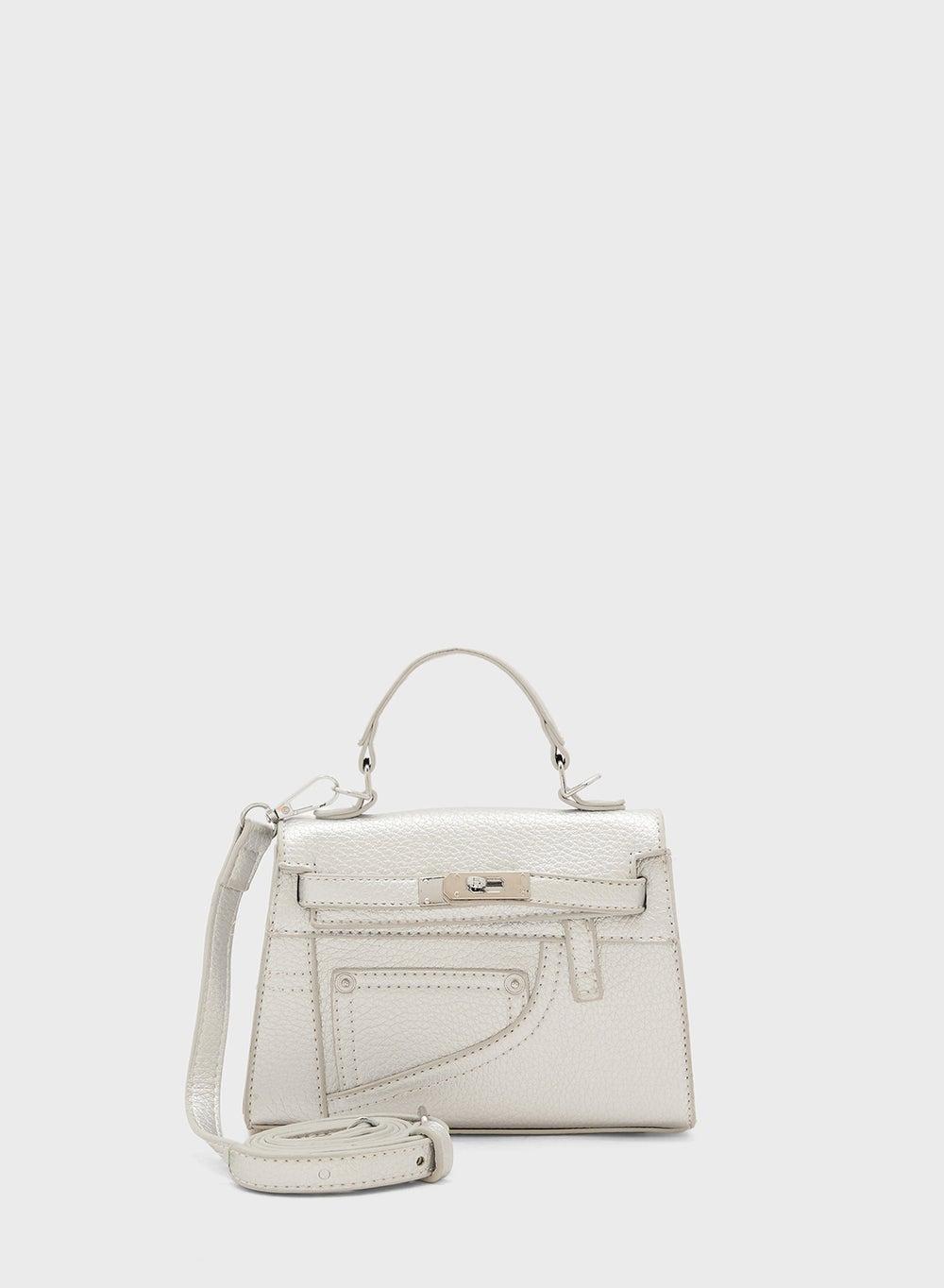 ELLA Elegant Women's Satchel with Sleek Buckle Detail - Image 1