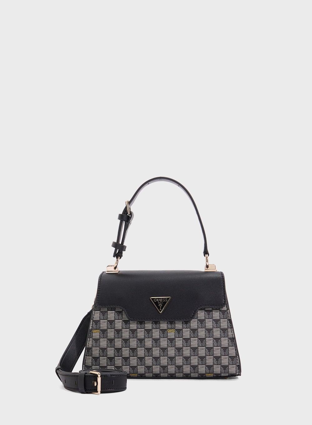 GUESS G Wave Chic Top Handle Flap Bag for Women - Image 1