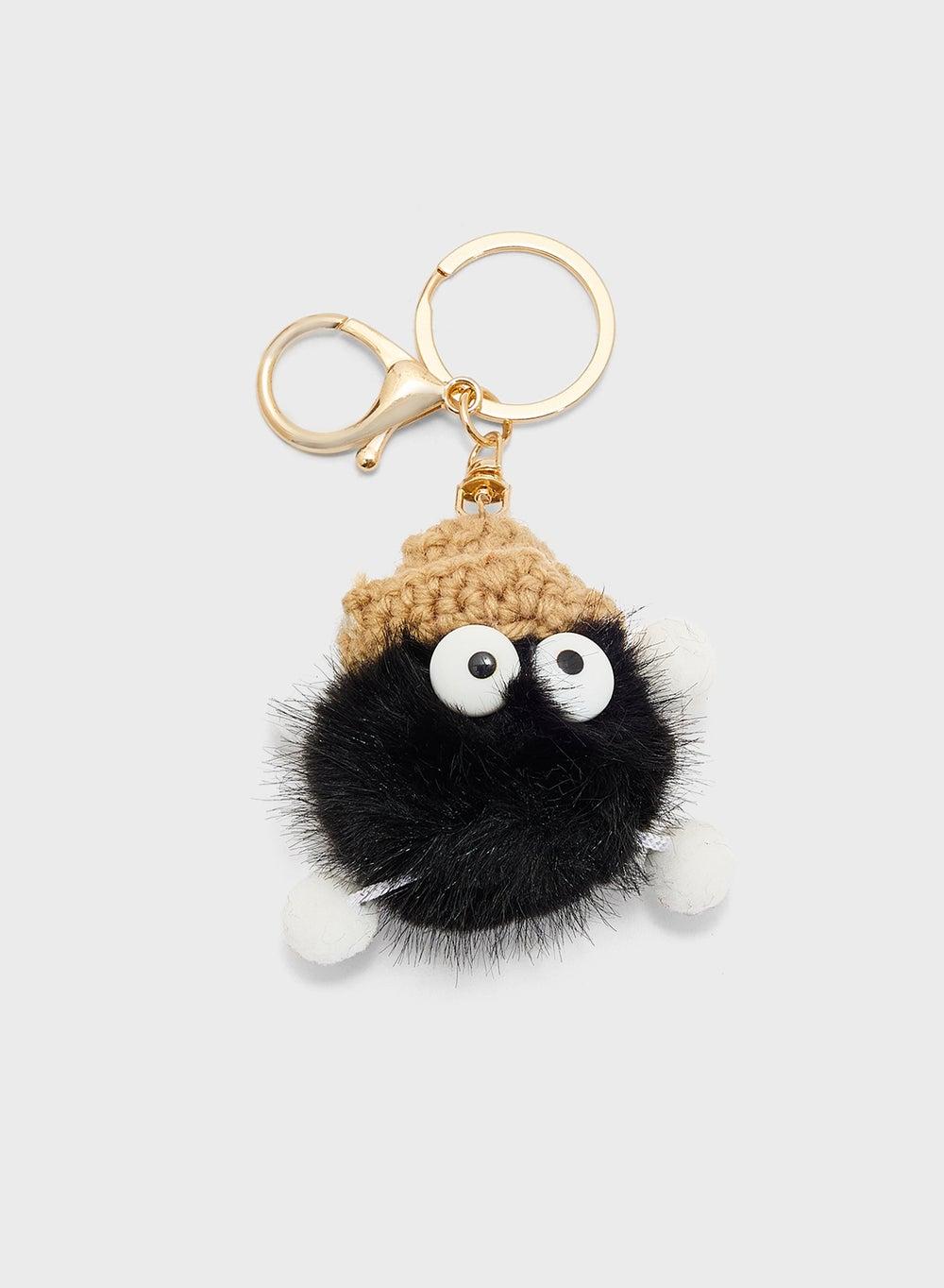 Ginger Fuzzy Buddy Bean Bag Charm - Accessorize in Style - Image 1