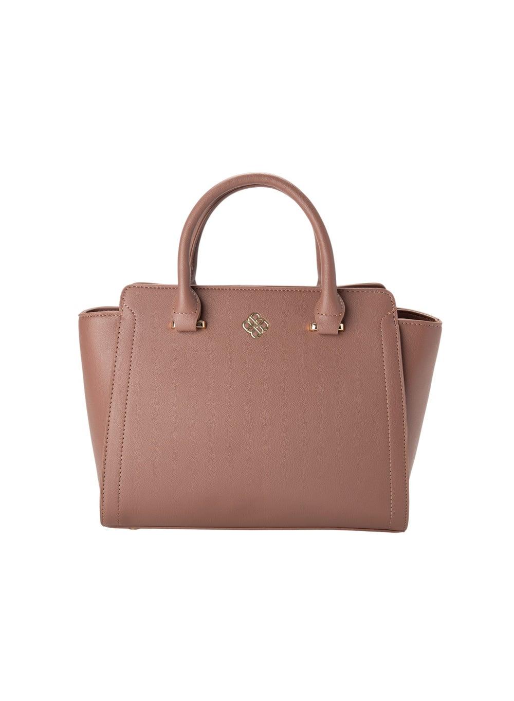 Bata Textured Elegance Top Handle Women's Bag - Image 1