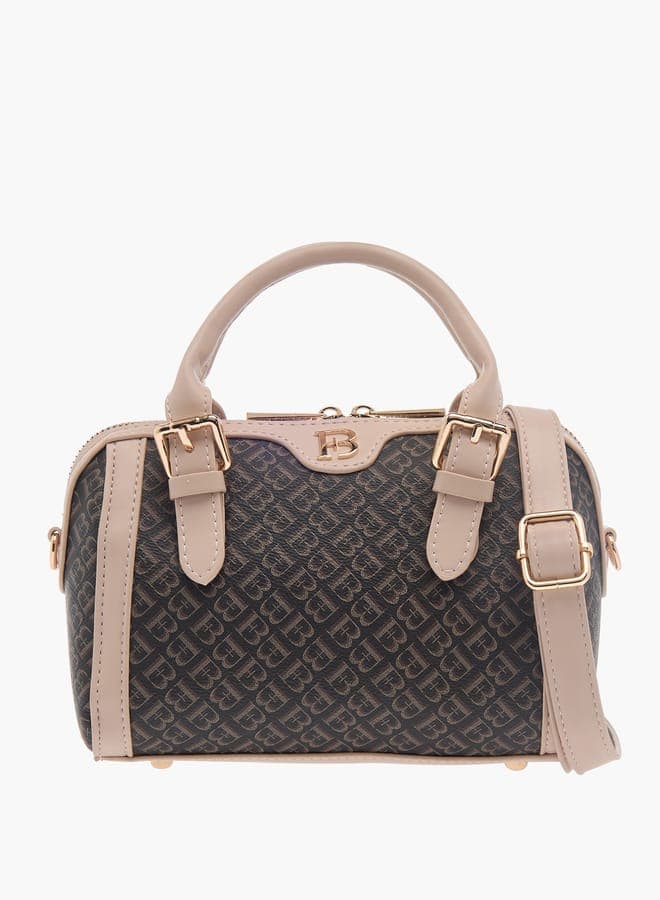 Flora Bella Monogram Tote – Chic Elegance On the Go - Image 1