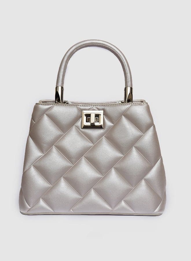 Vincci Elegance: Chic Quilted Satchel for Women - Image 1