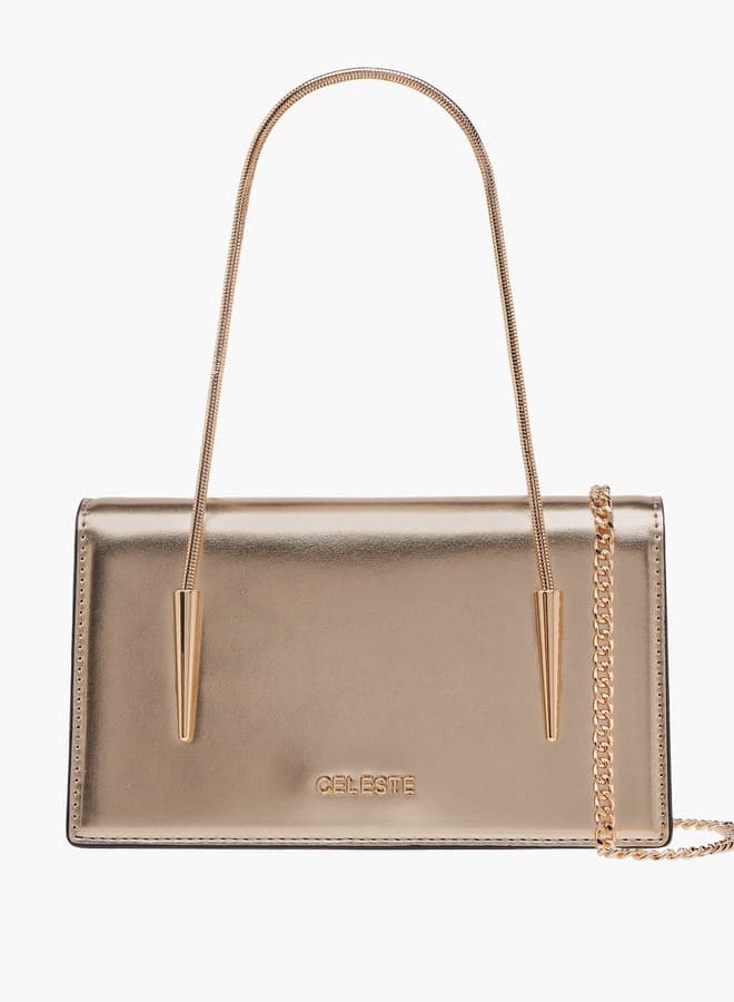 Celeste Elegance Crossbody: Chic Design & Chain Strap - Image 1
