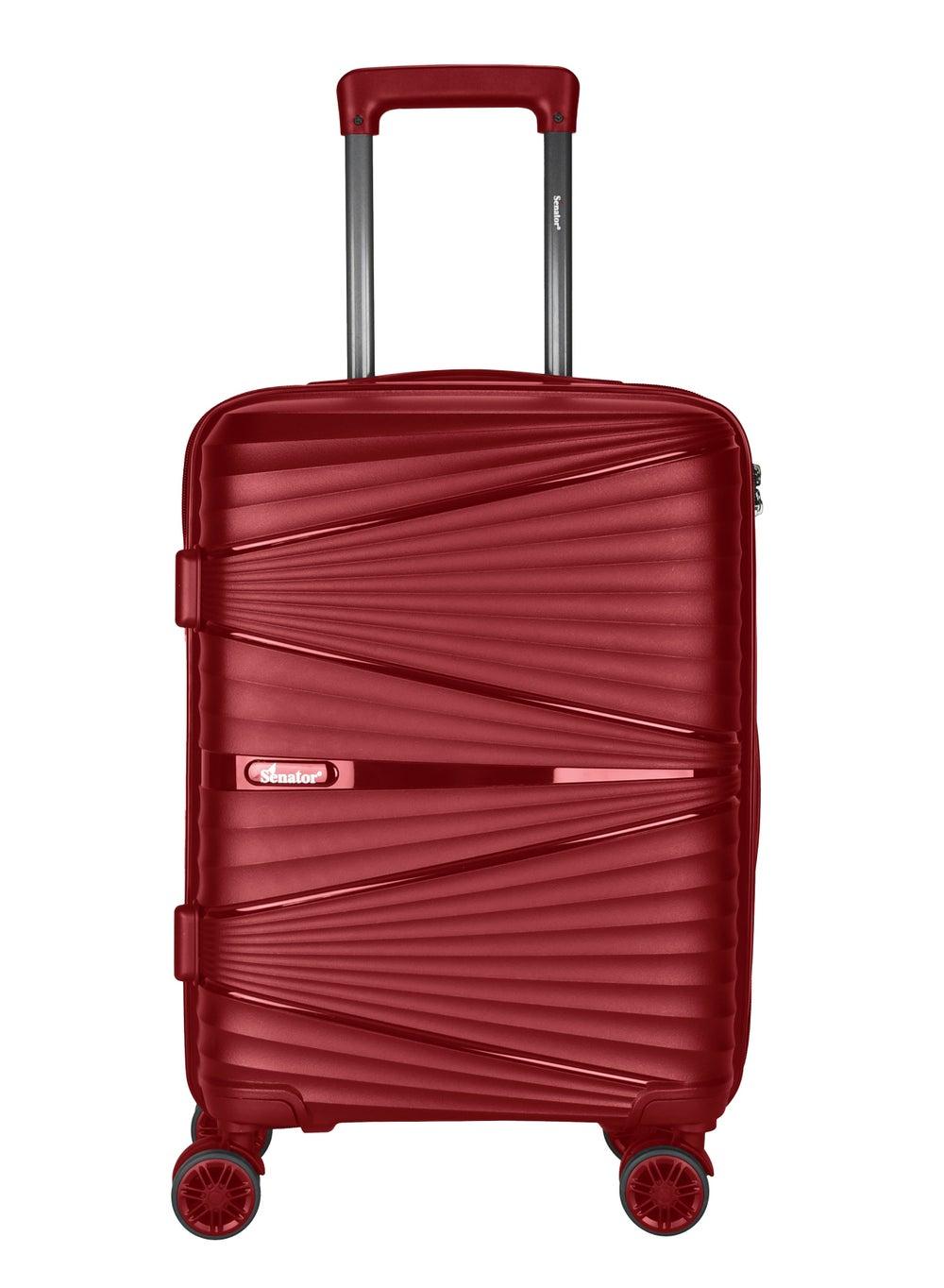 SENATOR KH1005 Luxury Wine Red Polypropylene Carry-On - Image 1