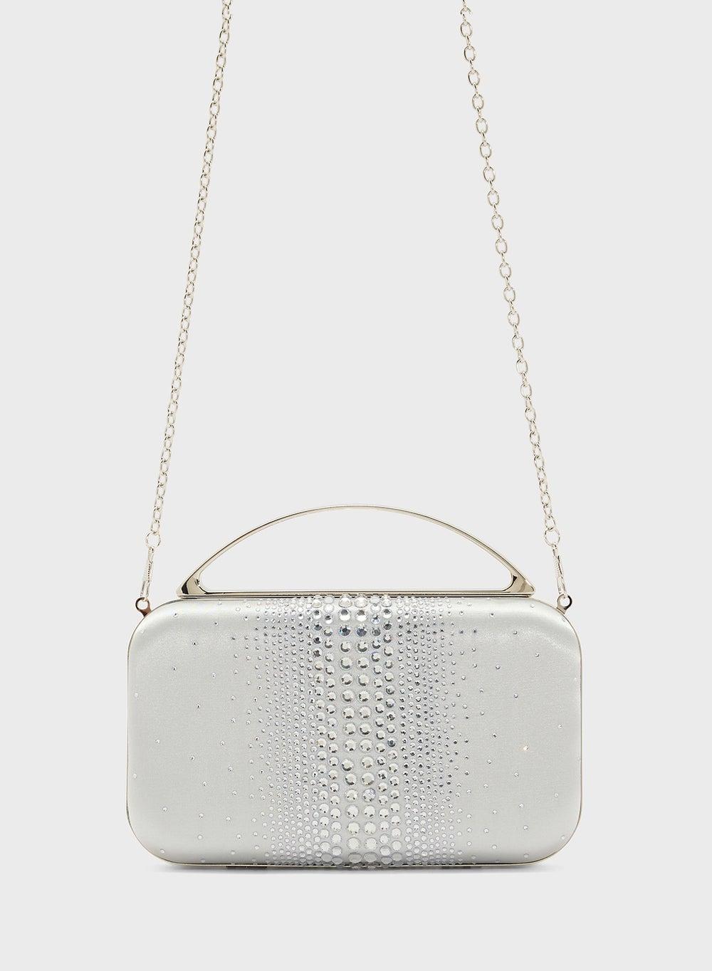 Ella Diamante Elegance Clutch - Limited Edition with Metal Handle - Image 1