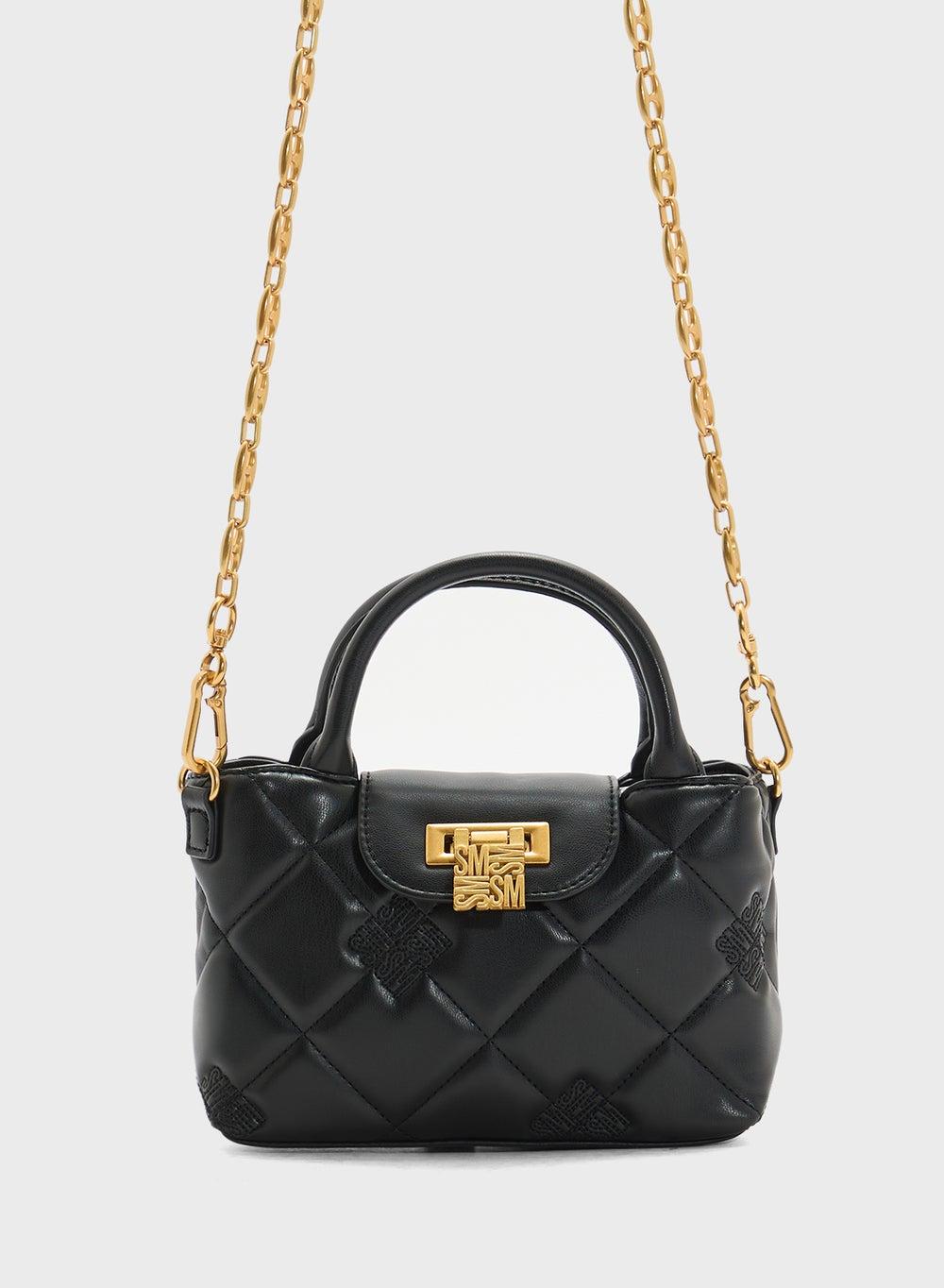 STEVE MADDEN Bosco Satchel - Elegance in Quilted Detail - Image 1