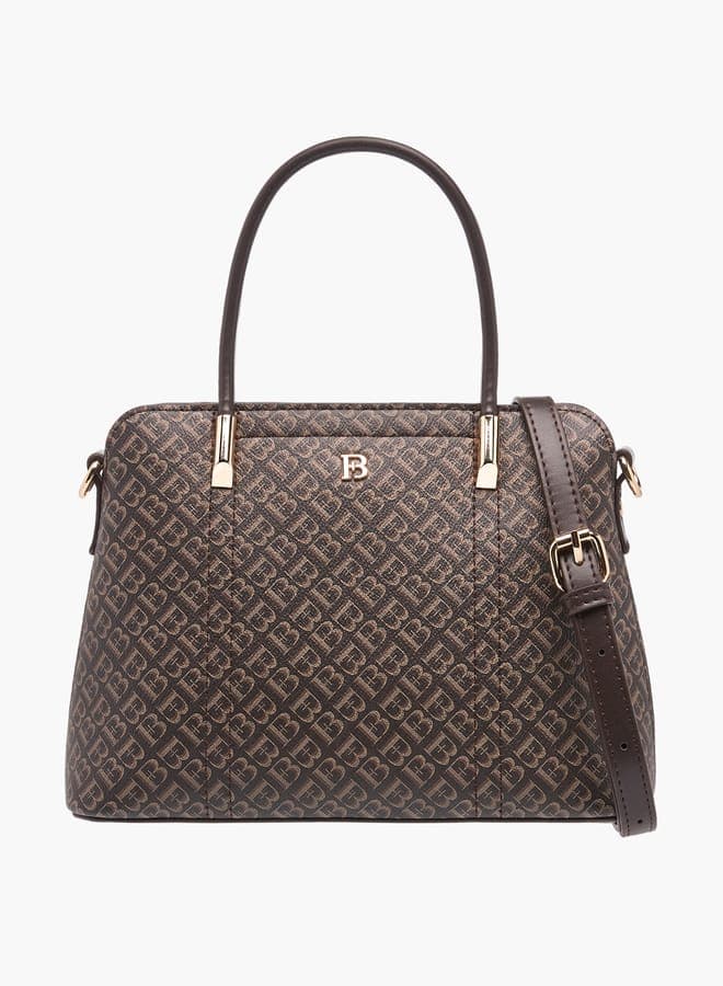 Flora Bella Textured Totebag - Elegance on the Go - Image 1