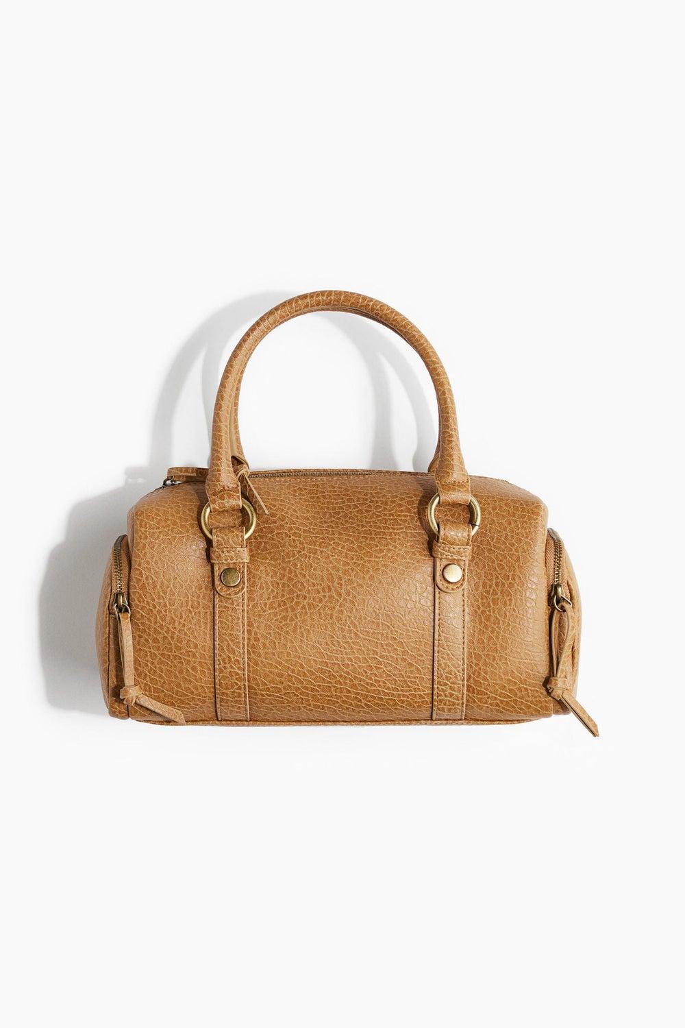 H&M Chic Zip-Through Bowling Bag: Elegance on the Go - Image 1