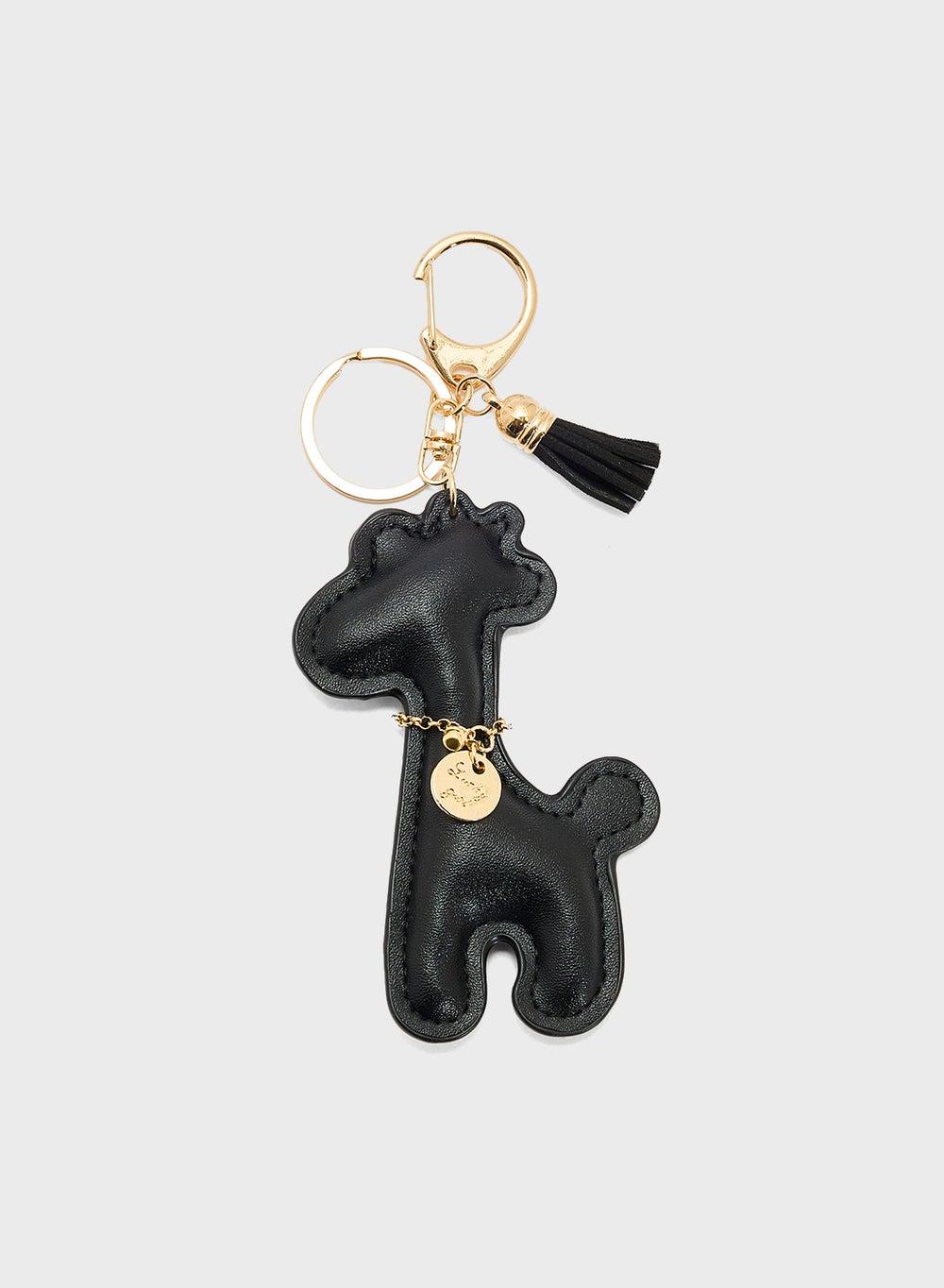 Ginger Charmaroo Giraffe Chic Bag Charm for Women - Image 1