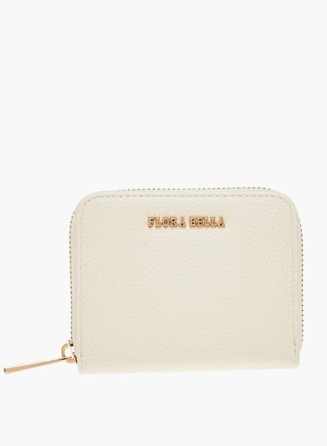 Flora Bella Textured Elegance: Zip-Around Women's Wallet - Image 1