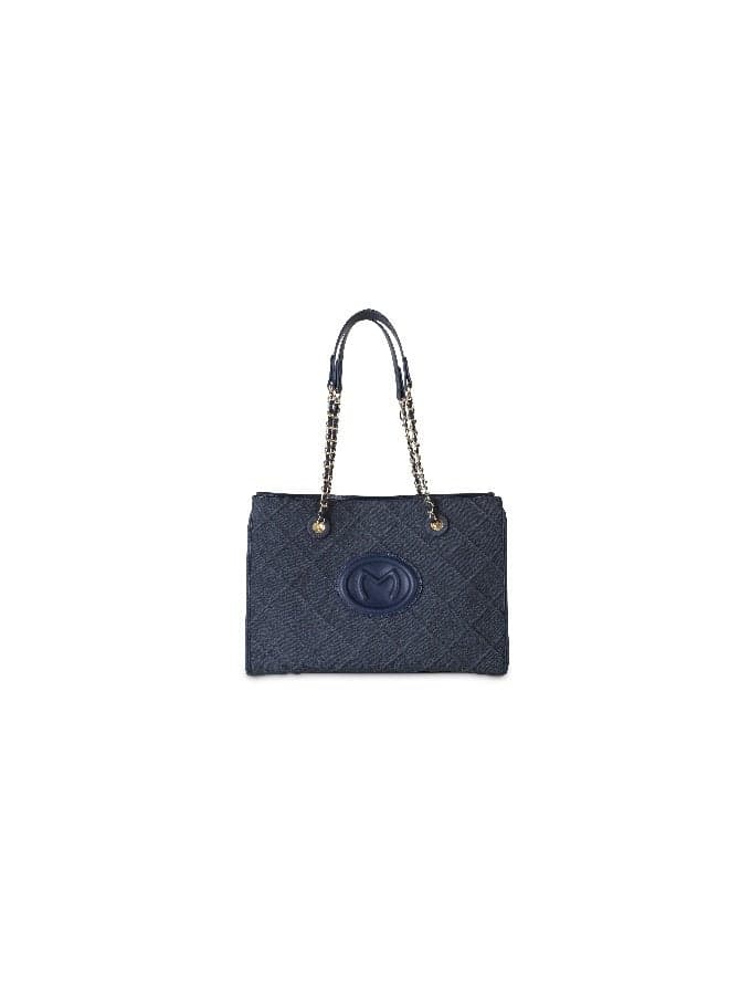 Milano RIDA-MINI Chic Denim Tote Bag for Women - Image 1