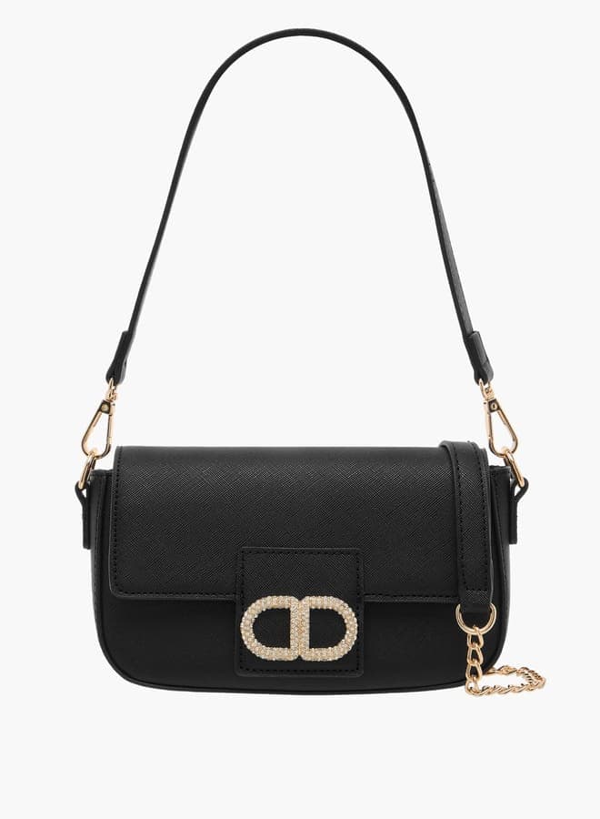 Flora Bella by Shoexpress: Chic Women's Handbag with Scarf Detail - Image 1