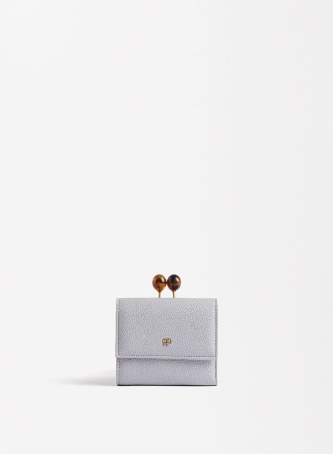 PARFOIS Elegant Blue Flap Wallet for the Modern Woman - Image 1