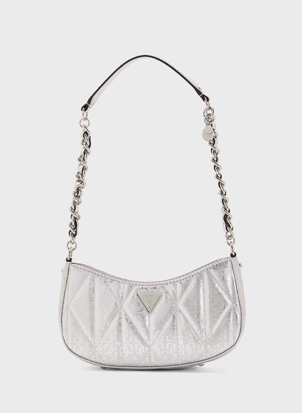 GUESS ALDINA Elegance - Chic Top Zip Shoulder Bag - Image 1