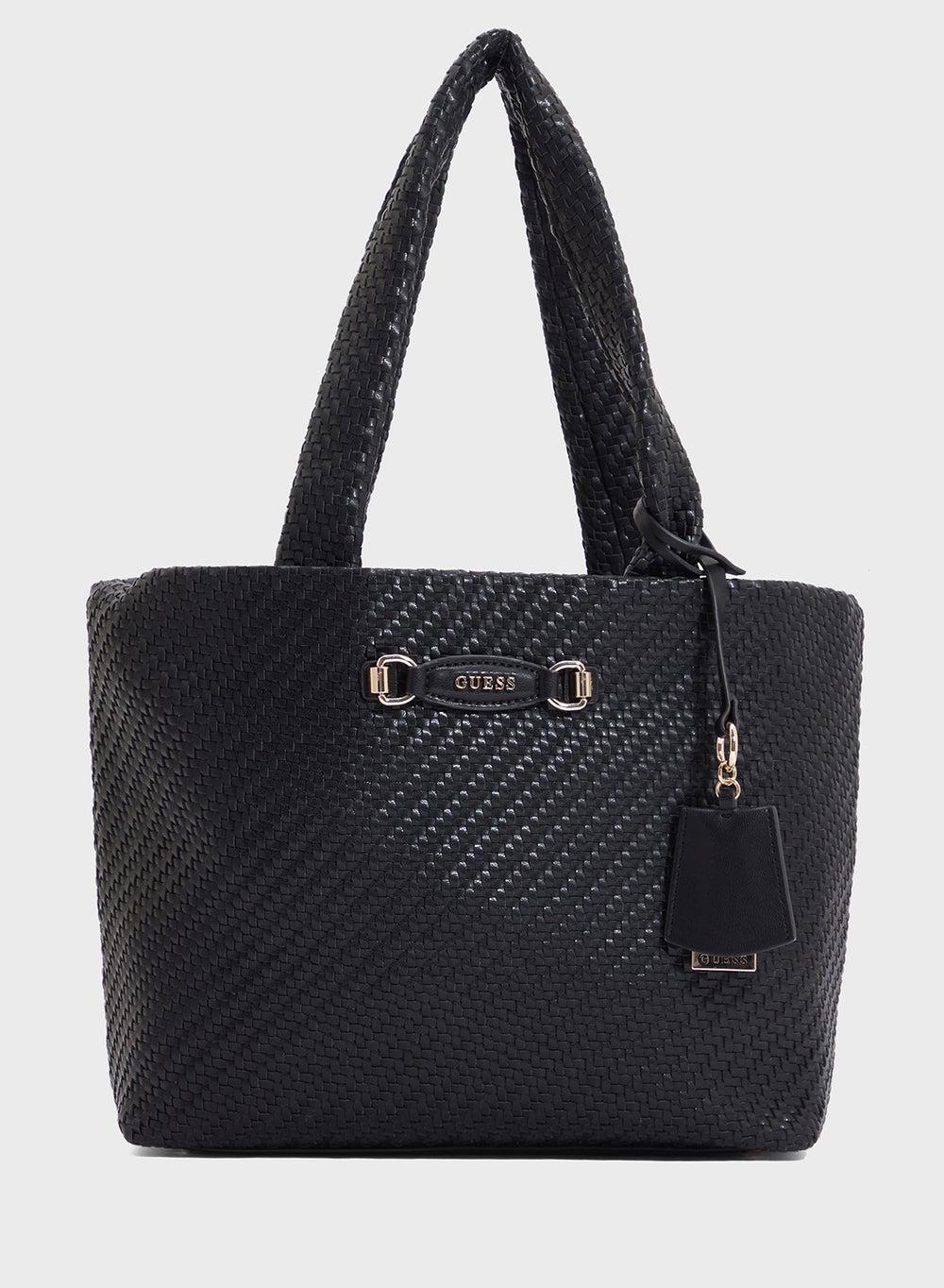 GUESS Francy Woven Tote - Elegance Meets Function - Image 1