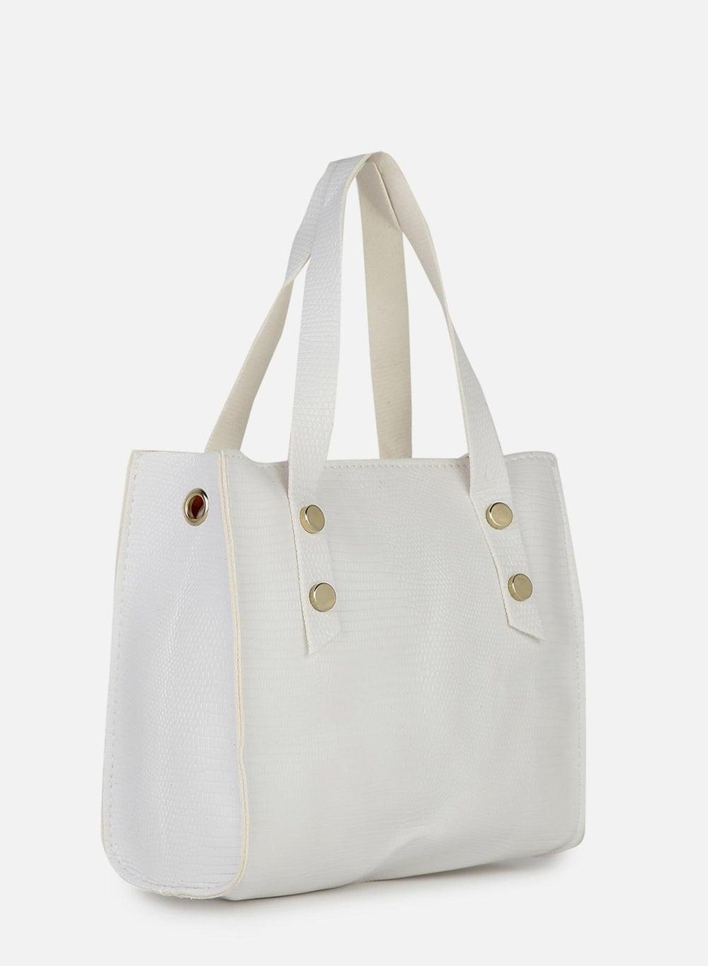 Haute Sauce Naomi White Elegance - Chic Handbag for Women - Image 1