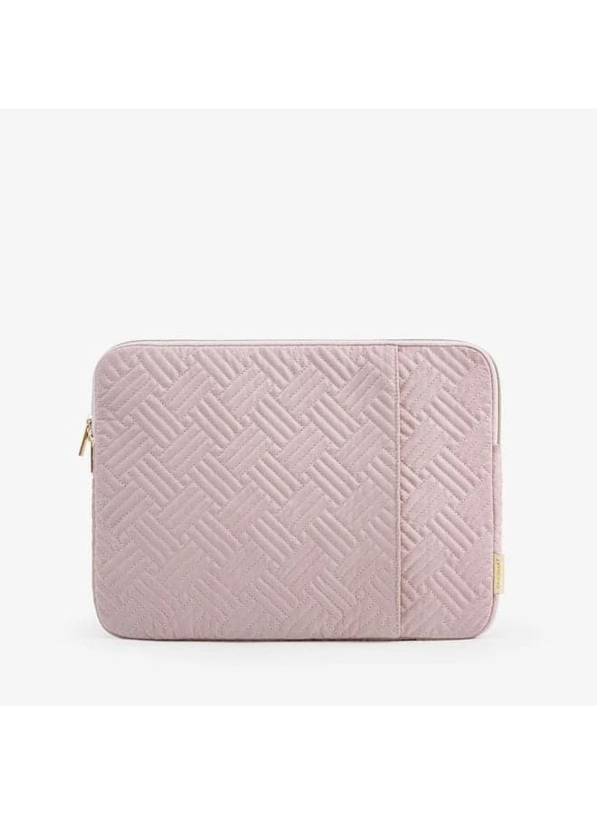 BAGSMART Rosa Chic Light Pink 13.3" Laptop Case - Image 1