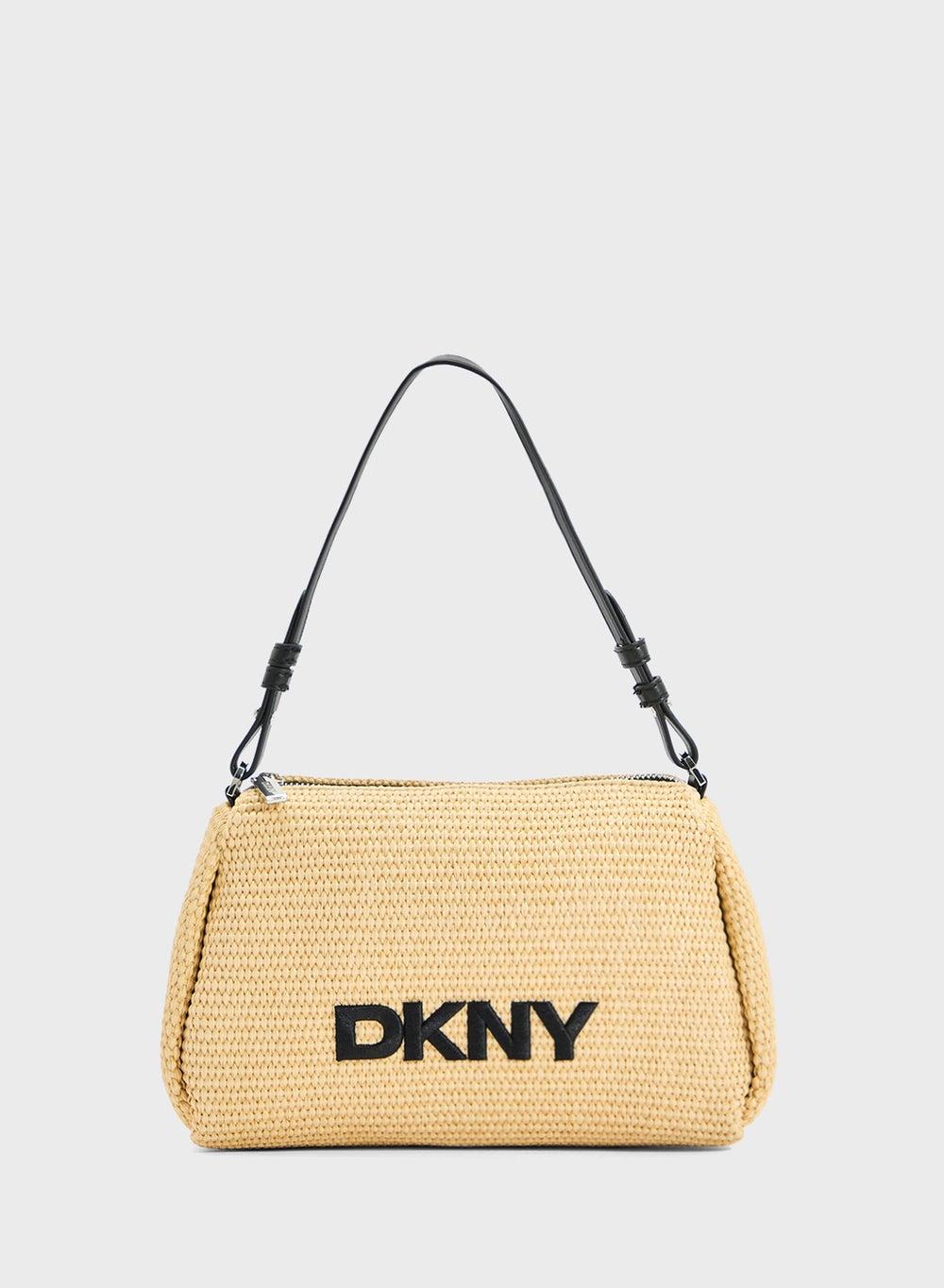 DKNY Remy Chain-Embellished Satchel: Elegance Meets Utility - Image 1
