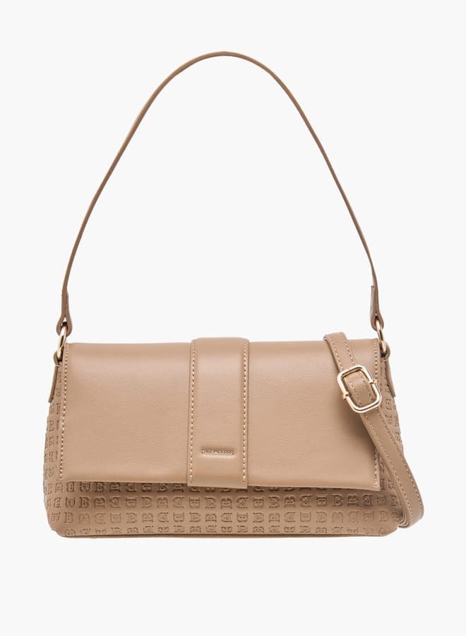 Flora Bella Monogram Elegance: Chic Shoulder Bag for Women - Image 1