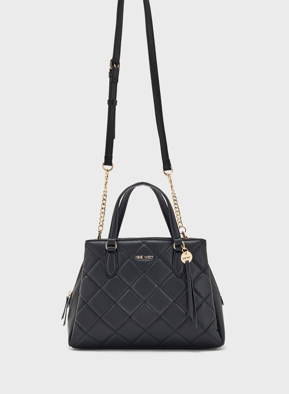NINE WEST Meilani Satchel - Elegance in Every Stitch - Image 1