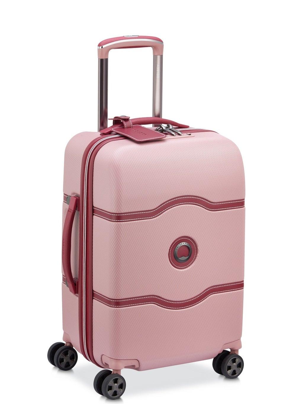 DELSEY Paris Chatelet Air 2.0 Elegant 55cm Pink Cabin Trolley - Image 1
