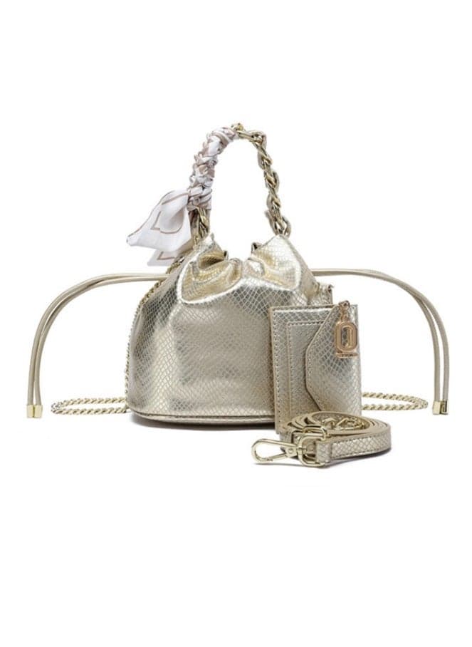 FYOR BD 142 Textured Elegance Bucket Bag for Women - Image 1