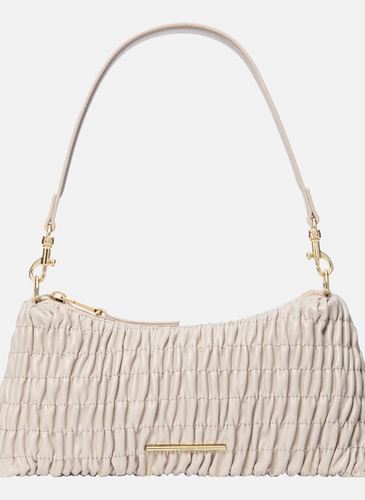 Calvin Klein Jeans Zip-Through Ruched Shoulder Bag - Image 1
