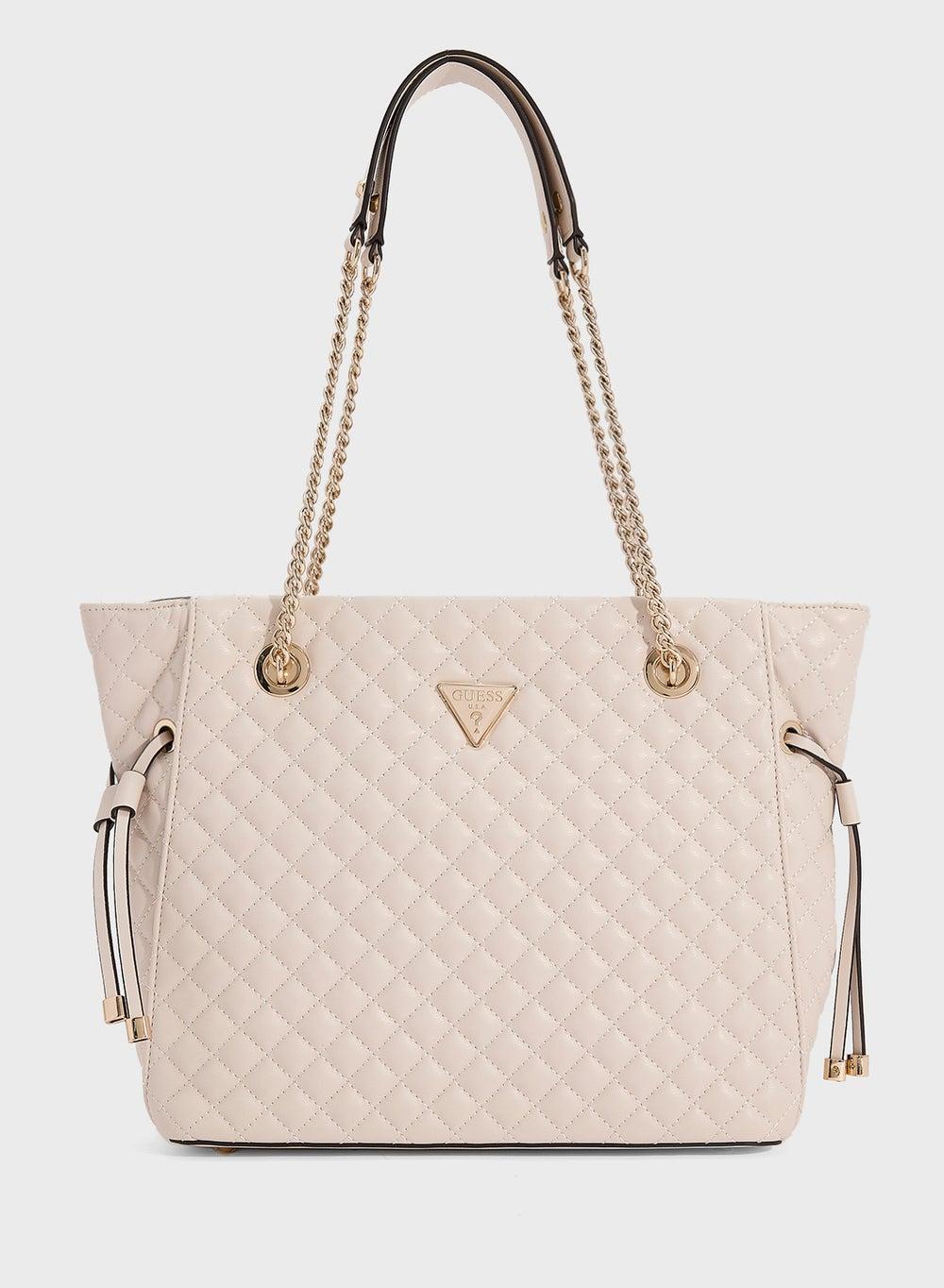 GUESS Eco Rianee Chic Black Tote for the Fashion-Forward Woman - Image 1