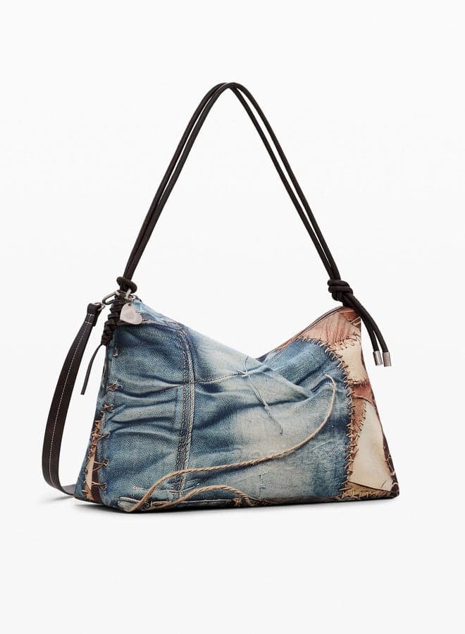 DESIGUAL Women's Multicolor Patchwork Elegance Bag - Image 1