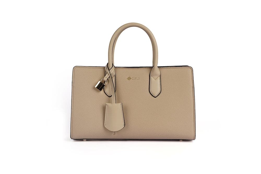 Cuple Elegance Satchel: Chic Women’s Handbag with Dual Handles - Image 1