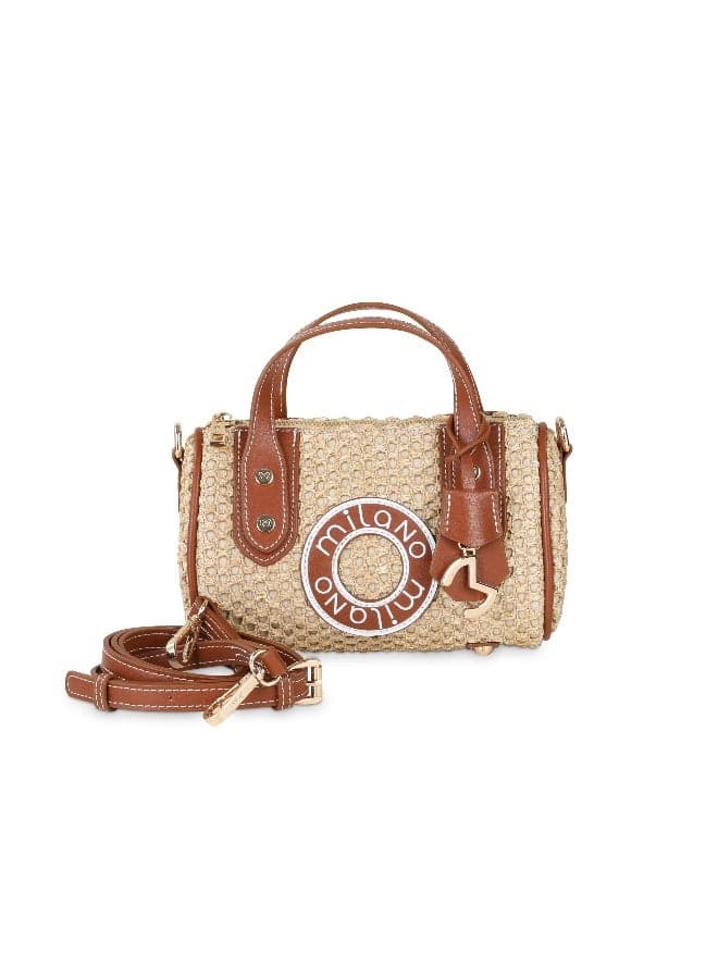 Milano Kinza-Mini Chic Barrel Bag for Fashion-Forward Women - Image 1