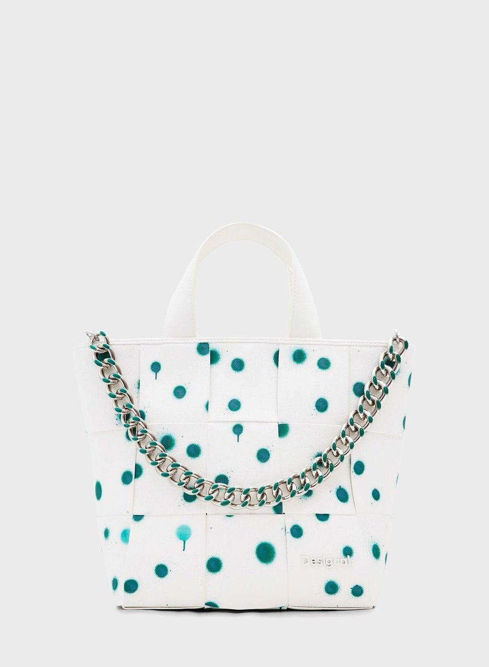 DESIGUAL Chic Top Handle Logo Tote for Women - Image 1