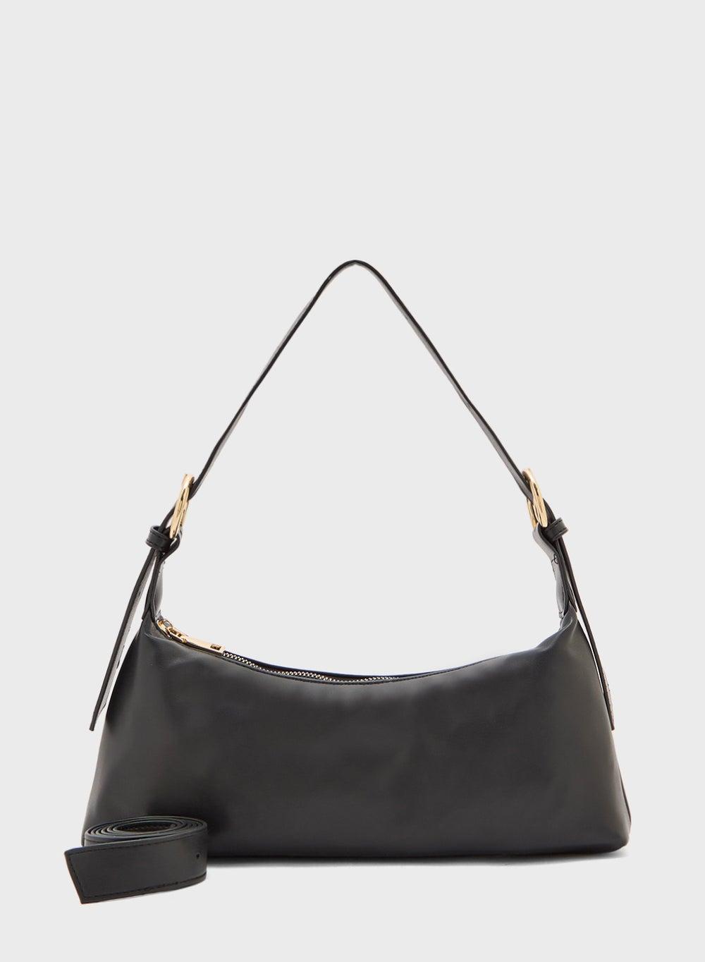 ELLA Chic Shoulder Bag with Sleek Metal Zip Detail - Image 1