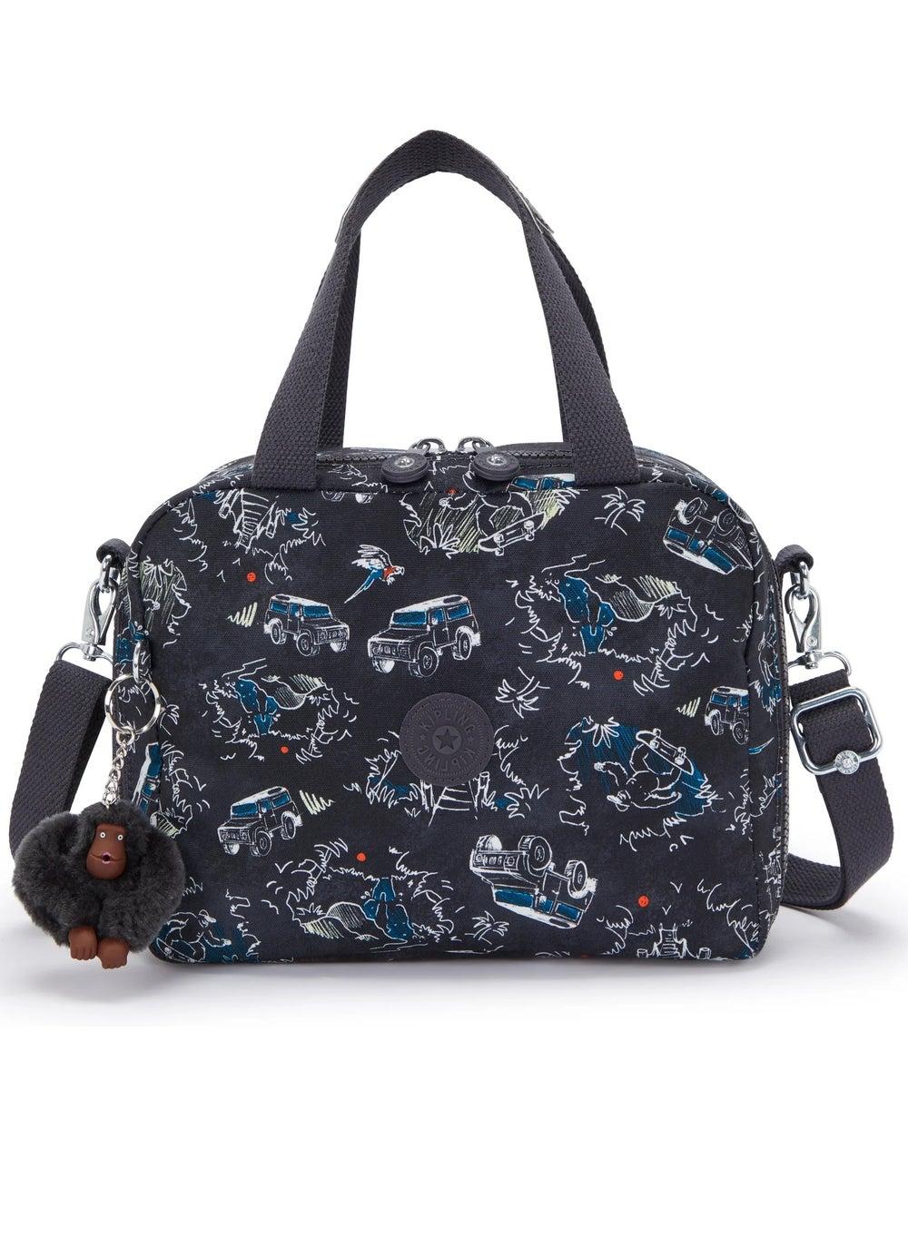 Kipling Miyo Jungle Fun Race - Spacious Lunch Bag with Trolley Sleeve - Image 1