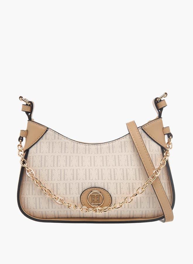 ELLE Monogram Elegance: Chic Crossbody Bag for Women - Image 1