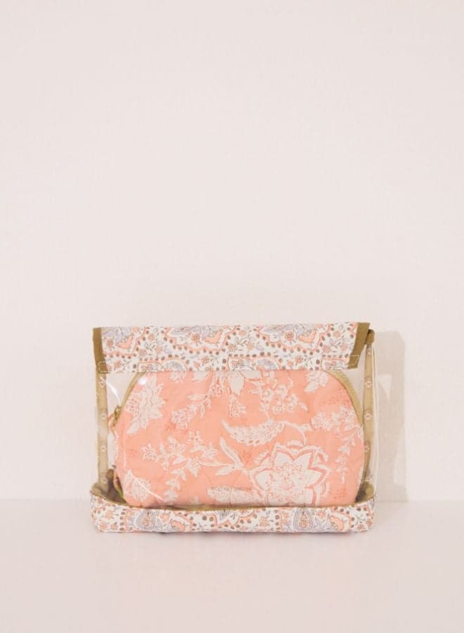 Women'secret Orange Lilo & Stitch Chic Toiletry Bag - Image 1