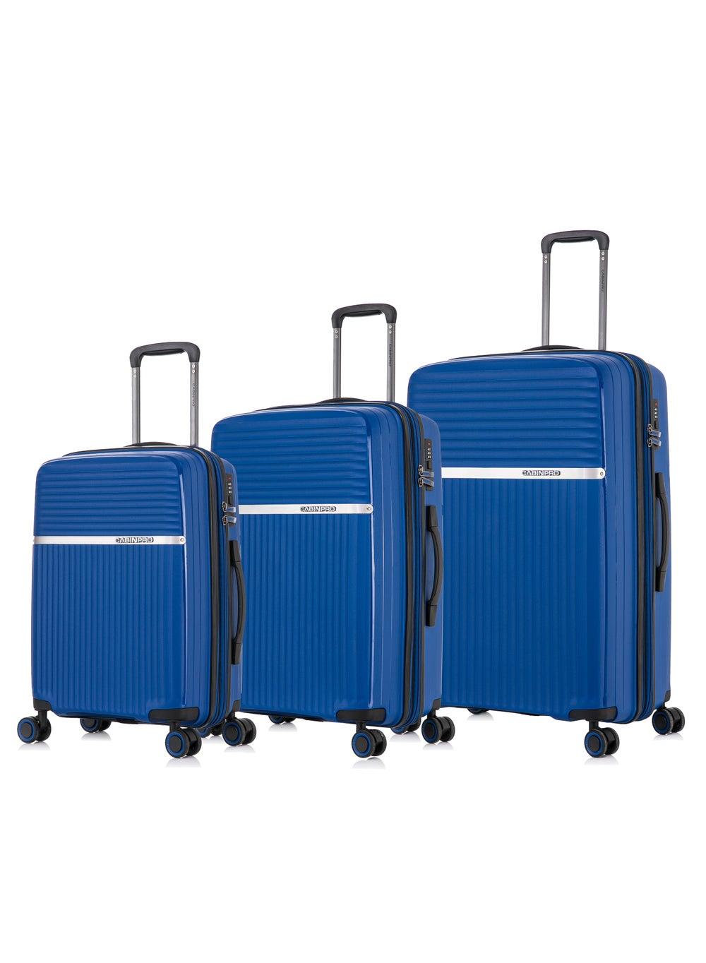 CABINPRO CP002 Sapphire Blue Expandable Luggage Set - Image 1