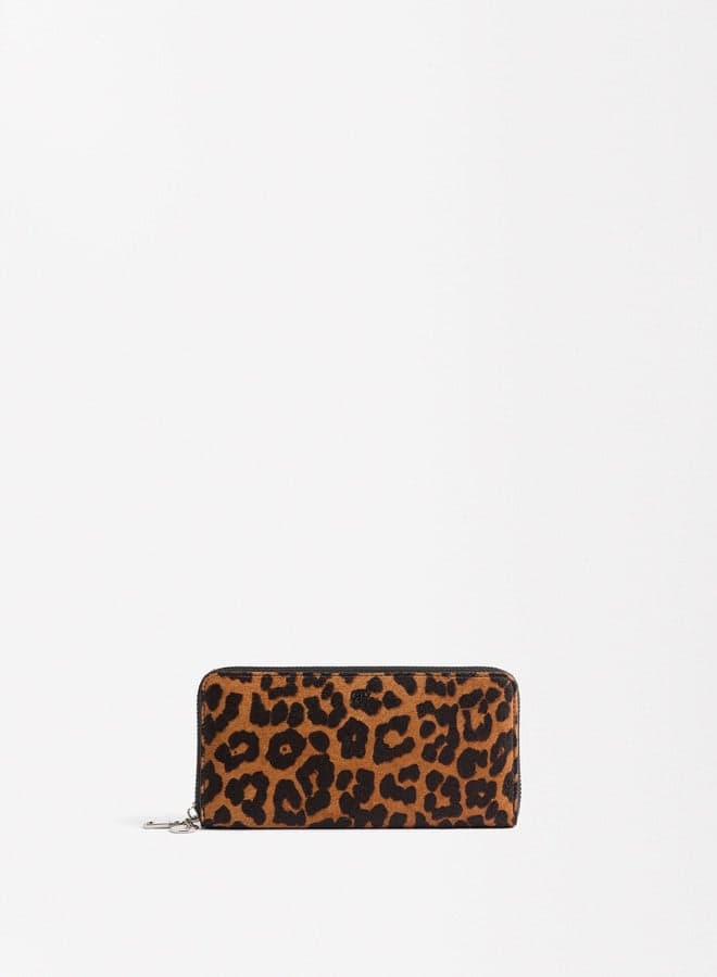 PARFOIS Elegant Leopard Print Leather Wallet for Women - Image 1
