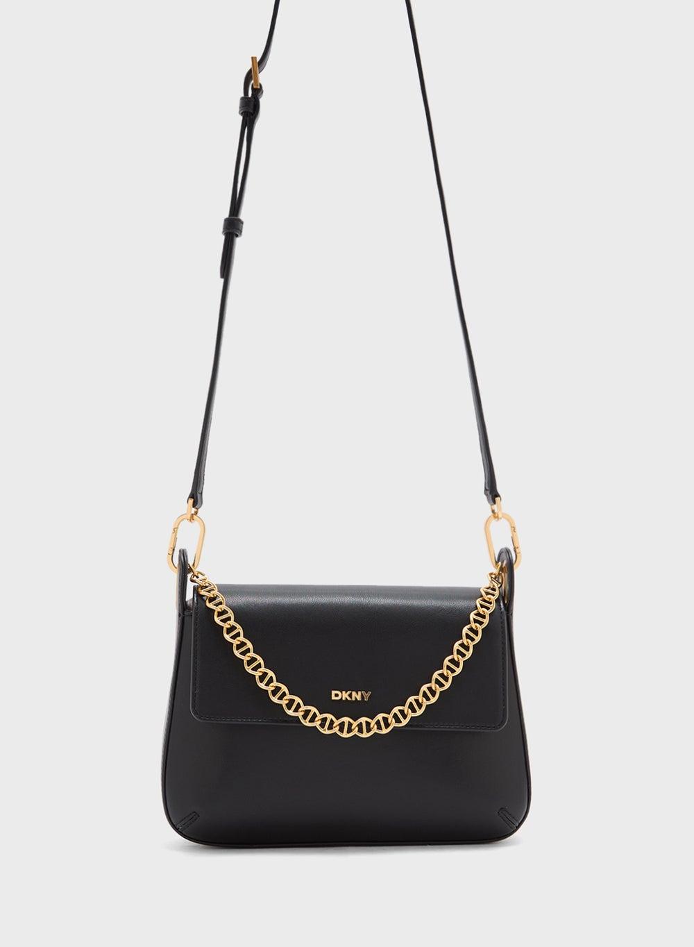 DKNY Belen Flap Over Crossbody – Sophisticated Style - Image 1