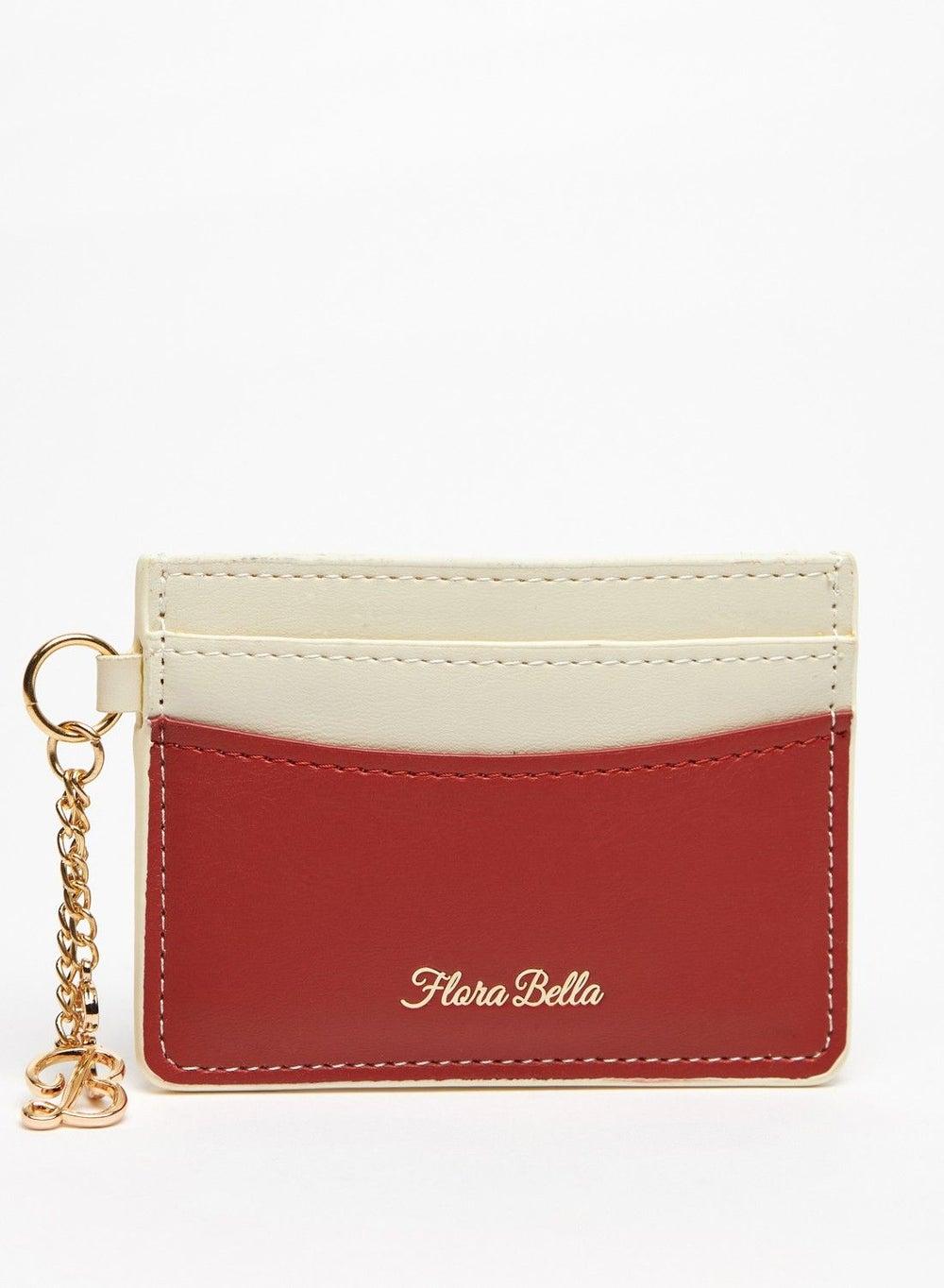 Flora Bella Sleek Women's Card Holder with Chain Detail - Image 1