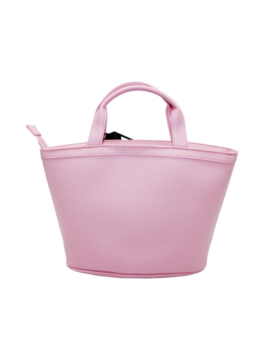 DKNY Rose Dust Trademark Tote - Chic Cosmetic Travel Bag - Image 1