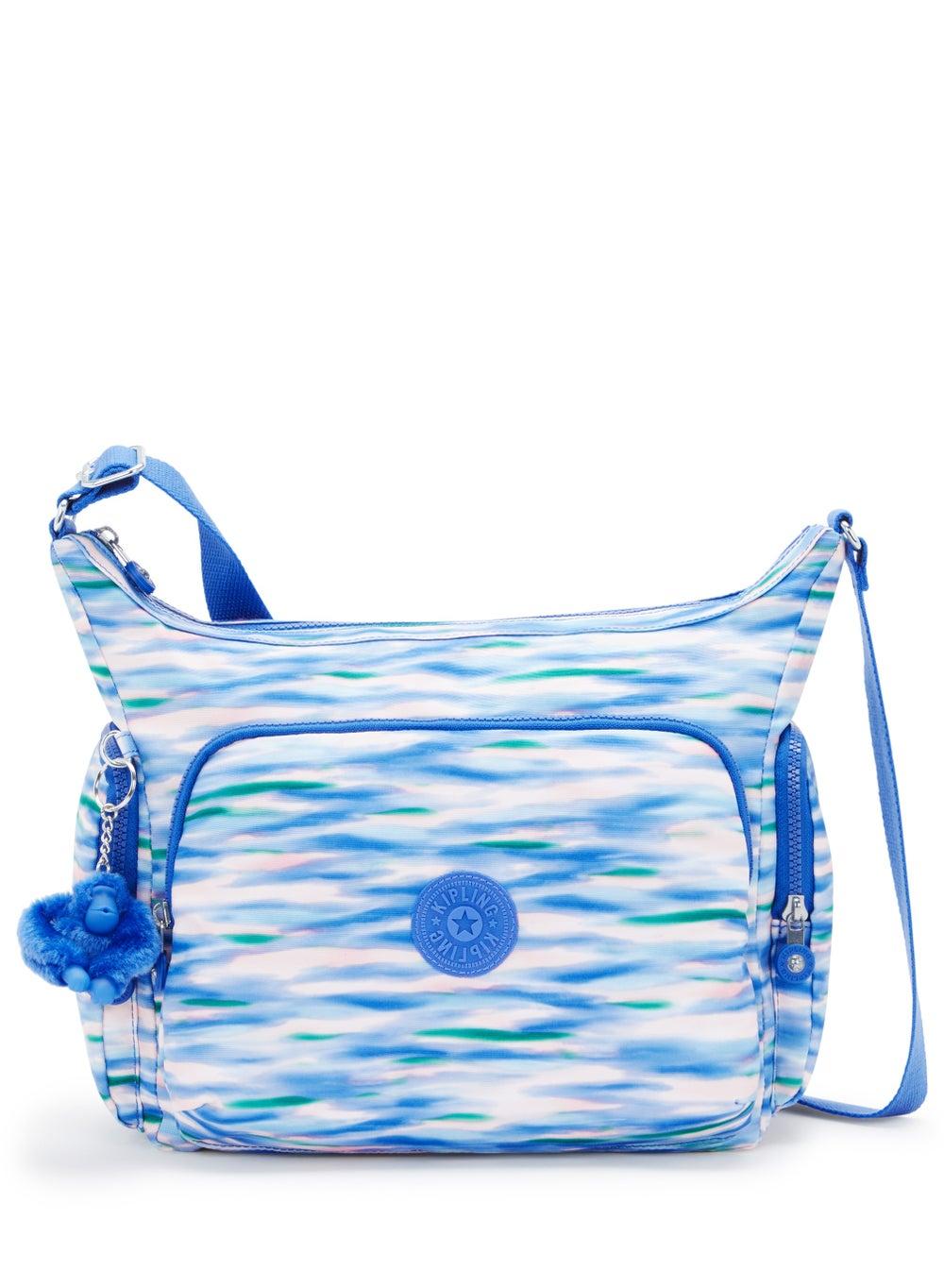 Kipling Gabb Diluted Blue-I6525TX9: Elegant Large Crossbody - Image 1