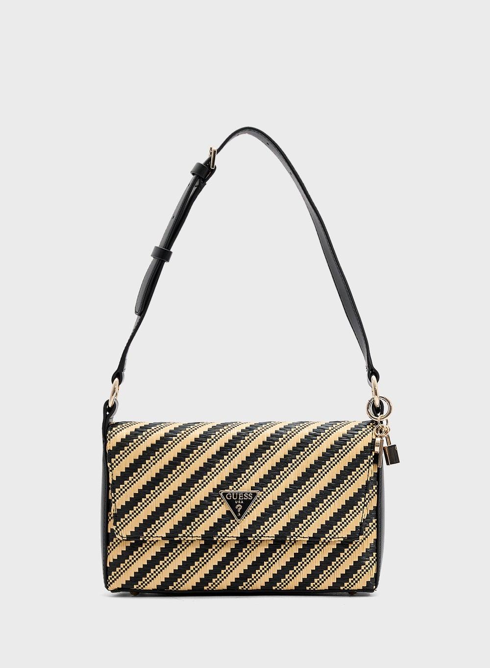 GUESS Simona Flap Shoulder Bag - Elegance on the Go - Image 1