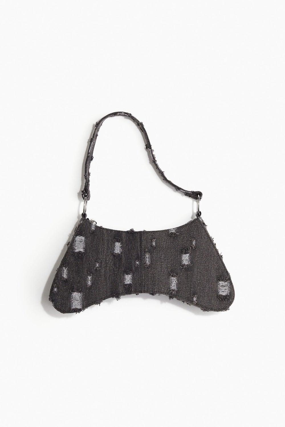 H&M Vintage Charm Denim Shoulder Bag - Image 1