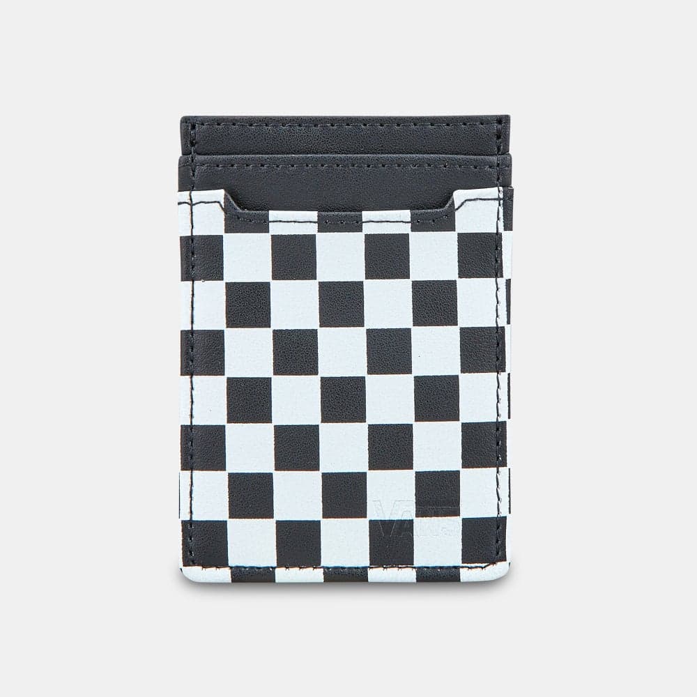 VANS Checkerboard Card Holder - Sleek Unisex Design - Image 1